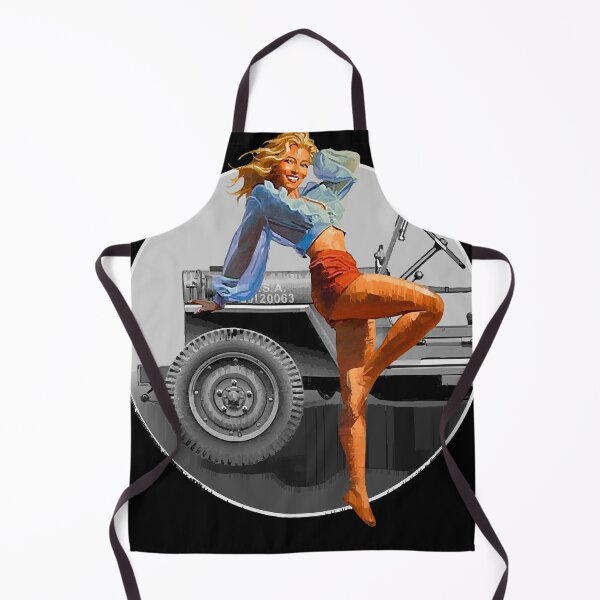 Item preview, Pin up Girl Classic Vehicle Off Road WW2 designed and sold by BXelez934.