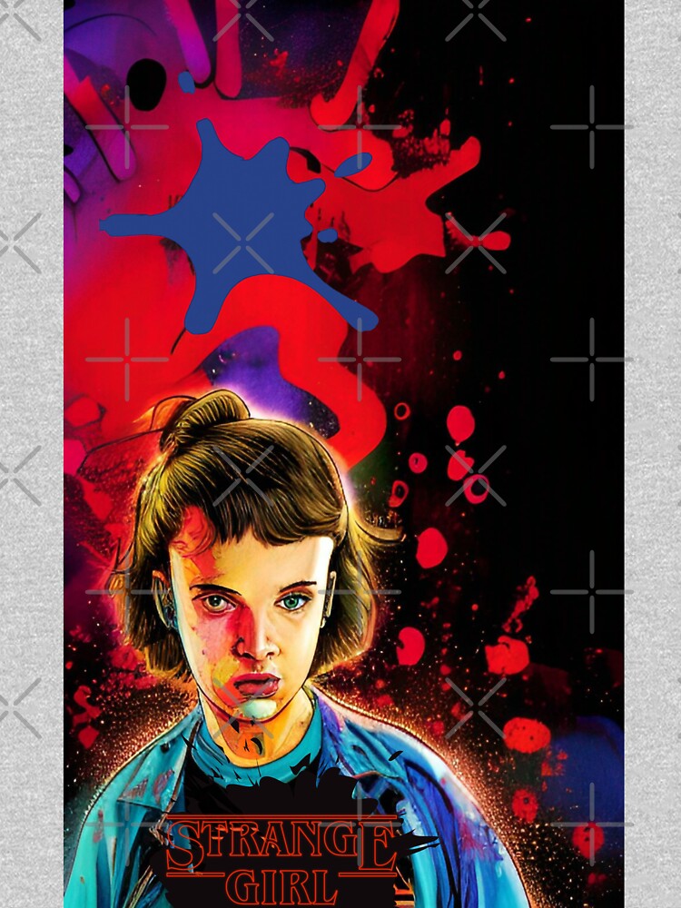 Thumbnail 5 of 5, Toddler Pullover Hoodie, Stranger things abstract art by CallisC ⭐️⭐️⭐️⭐️⭐️ designed and sold by Calliope Cr ⭐⭐⭐⭐⭐.