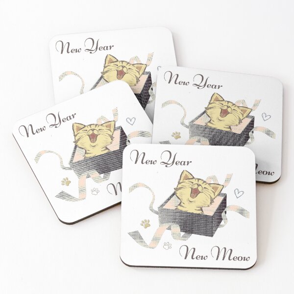 Item preview, New Year New Meow designed and sold by trendingatees.