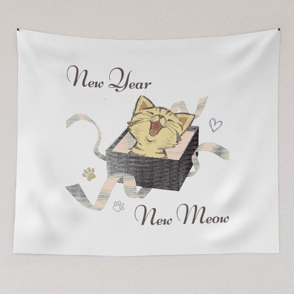 Item preview, New Year New Meow designed and sold by trendingatees.