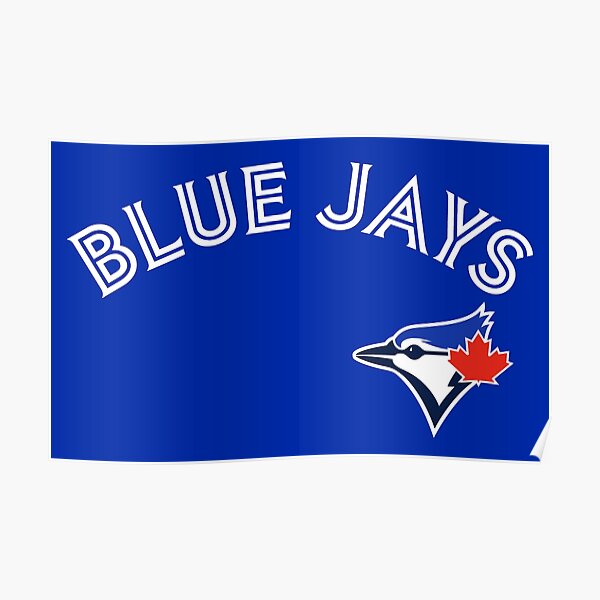 Toronto Blue Jays Logo and Wordmark Official MLB Baseball Poster - Cos –  Sports Poster Warehouse