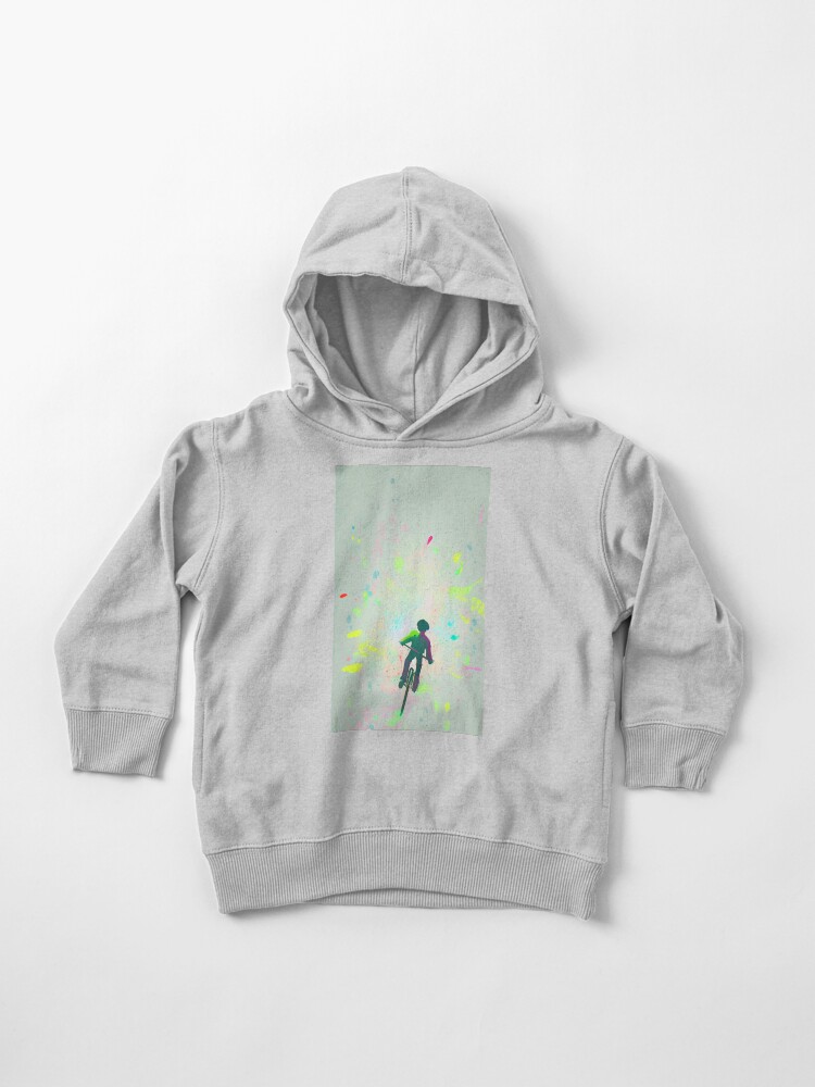 Thumbnail 1 of 5, Toddler Pullover Hoodie, Stranger things abstract art by CallisC ⭐️⭐️⭐️⭐️⭐️ designed and sold by Calliope Cr ⭐⭐⭐⭐⭐.