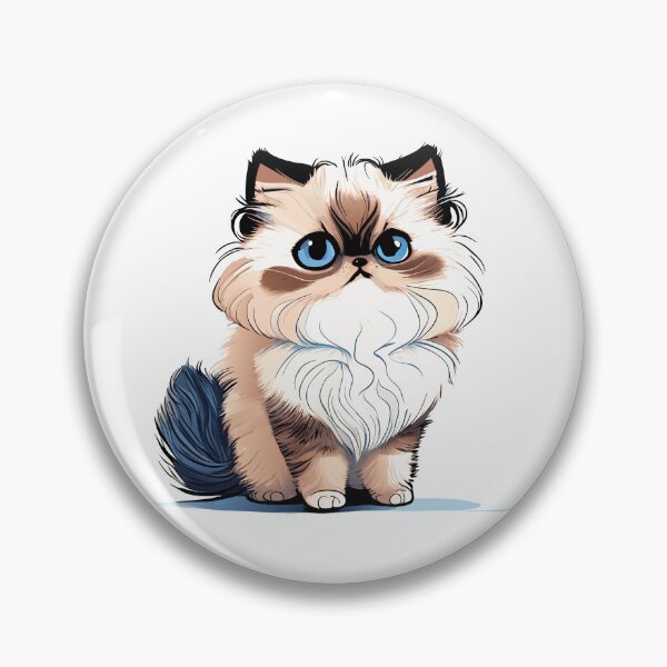 Artikelvorschau, Cute Himalayan Cat, Room Decor, Art Prints, Cats Art, Art Prints entworfen und verkauft von ArchieDid.