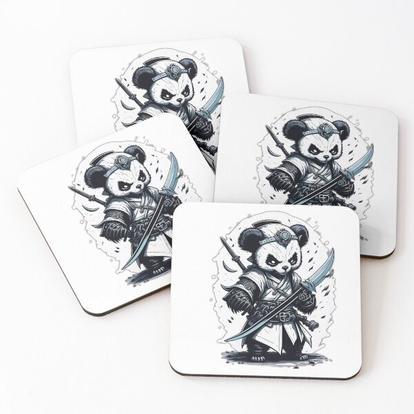 Item preview, Panda Samurai with Sword Sticker designed and sold by GloriousChoice.