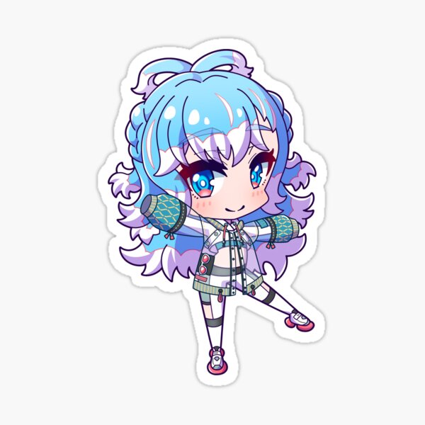 Kobo kanaeru Hololive ID Hug love stickers Sticker for Sale by