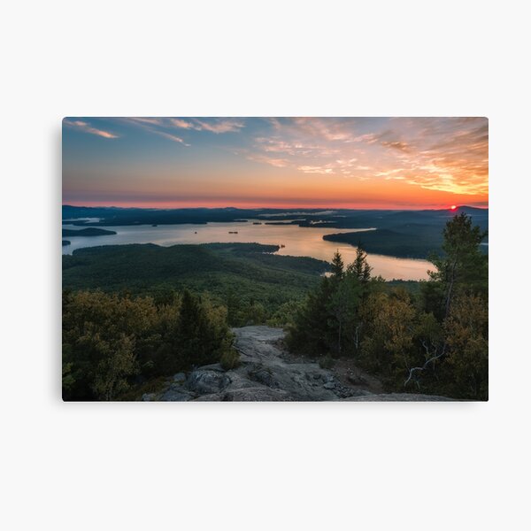 Lake Winnipesaukee, New Hampshire. Canvas Print
