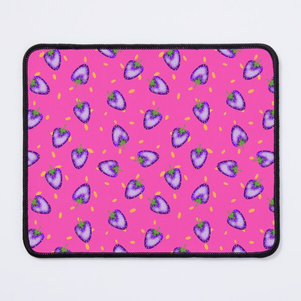 Item preview, tumbling strawberries_pink designed and sold by NeonEye-Designs.
