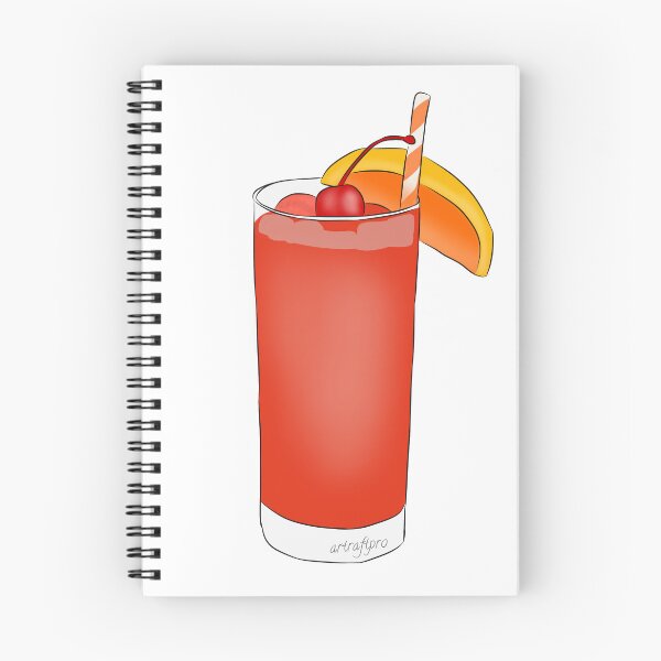 Item preview, Alabama Slammer Cocktail Summer Drink designed and sold by ArtRaftPro.