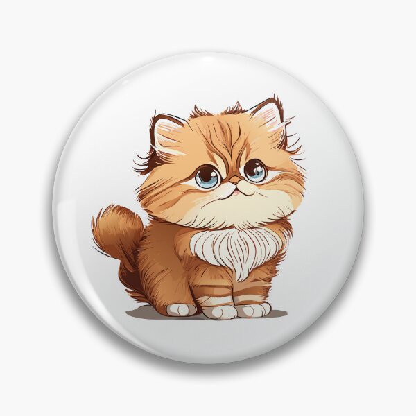 Artikelvorschau, Cute Siberian Cat, Room Decor, Art Prints, Cats Art, Art Prints entworfen und verkauft von ArchieDid.