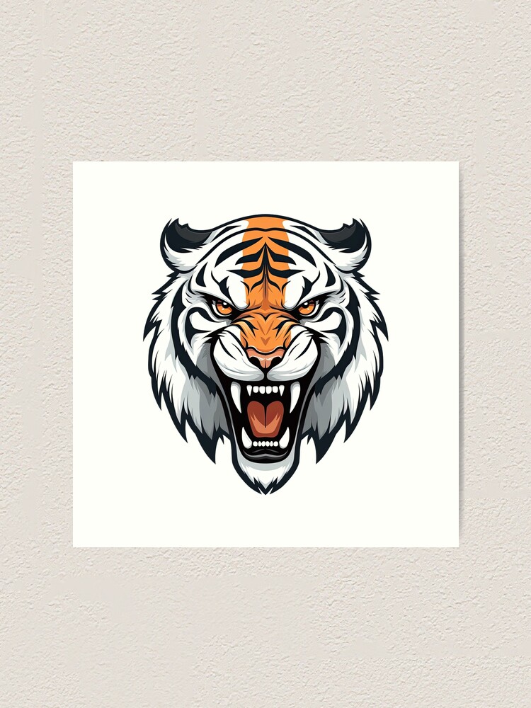 Roaring Tiger 2022 Symbol Embroidered Iron-on / Velcro Sleeve Patch 2