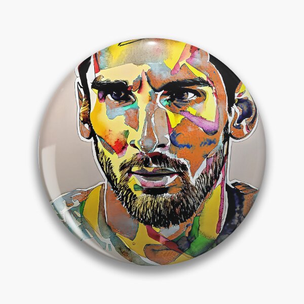 Item preview, watercolor portrait of Messi  designed and sold by bogfl.