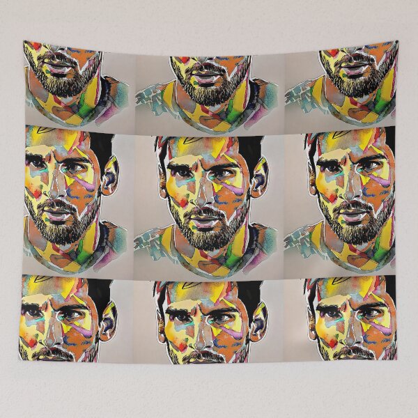Item preview, watercolor portrait of Messi  designed and sold by bogfl.