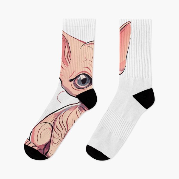 Artikelvorschau, Cute Sphynx Cat, Room Decor, Art Prints, Cats Art, Art Prints entworfen und verkauft von ArchieDid.