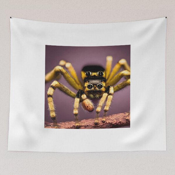Item preview, cute spider with young on back designed and sold by DieKuenstlerei.