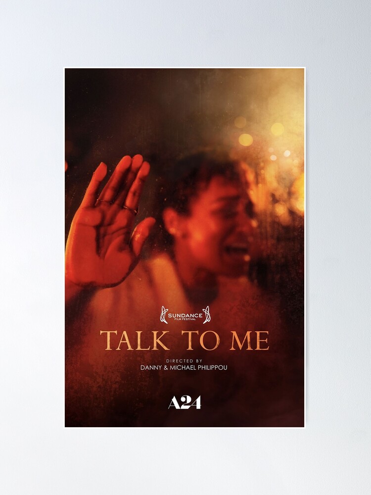 TALK TO ME: A24 Official Limited Edition Fine Art Poster