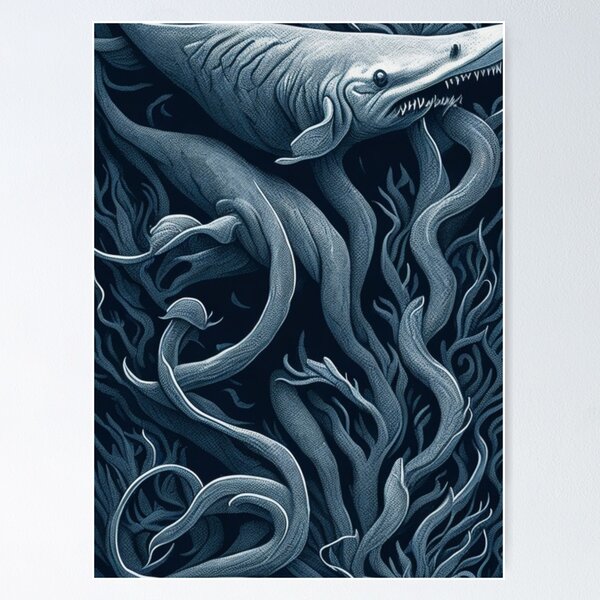 Item preview, Sea Serenade Shark Design designed and sold by PaperPalette.