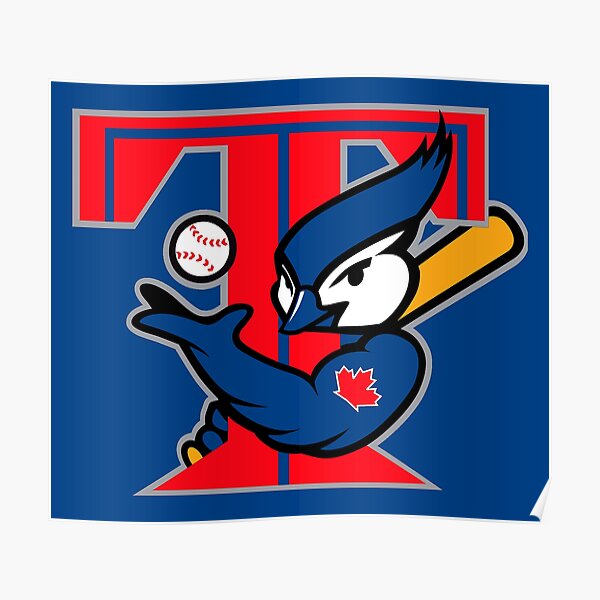 Toronto Blue Jays Logo and Wordmark Official MLB Baseball Poster - Cos –  Sports Poster Warehouse