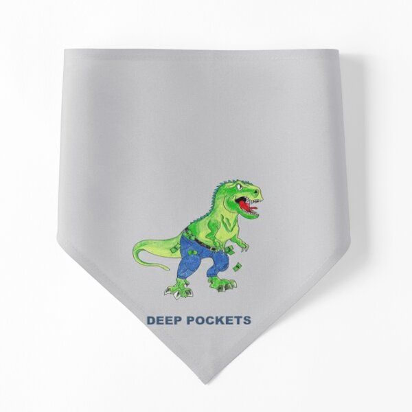 Short Arms And Deep Pockets Fun TRex Illustration  Art Board