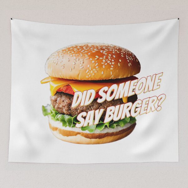 Aperçu de l'œuvre Quelqu'un a dit burger ?, Hamburger créée et vendue par Goodyzaa.