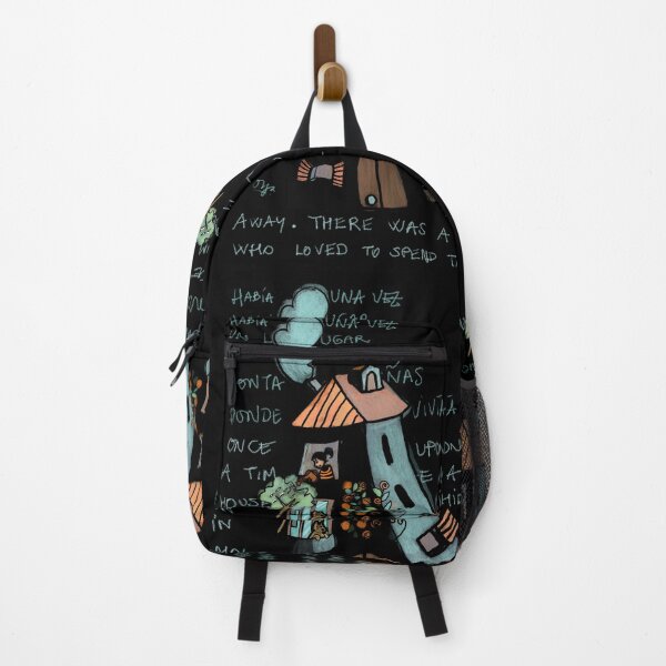 Item preview, Copy of Once upon a time: house- black background designed and sold by OlgaMundi.