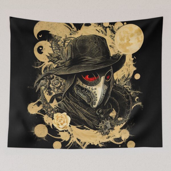 Item preview, Medieval Plague Doctor of The Black Death designed and sold by HideTheInsanity.