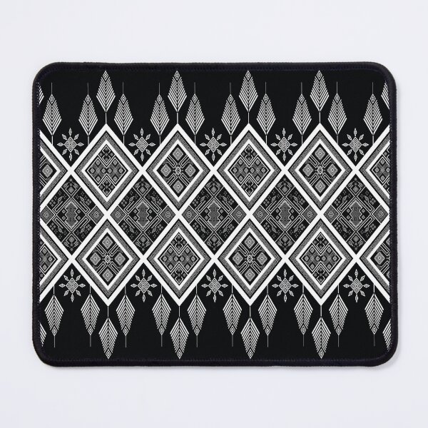 Item preview, Classic Sout-East Asian black and white geometric pattern. designed and sold by ddtpong27.
