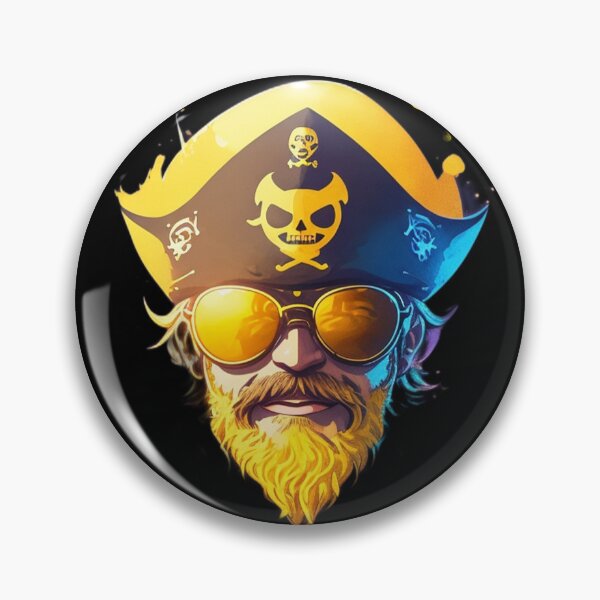 Item preview, Sunset Pirate Captain - Ship Captain Collection designed and sold by Ridiculam Toga.