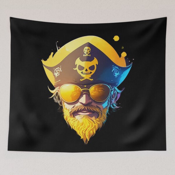 Item preview, Sunset Pirate Captain - Ship Captain Collection designed and sold by Ridiculam Toga.