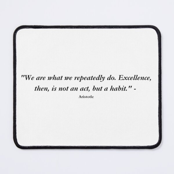 Item preview, Aristotle quote designed and sold by CyprianCrafts.