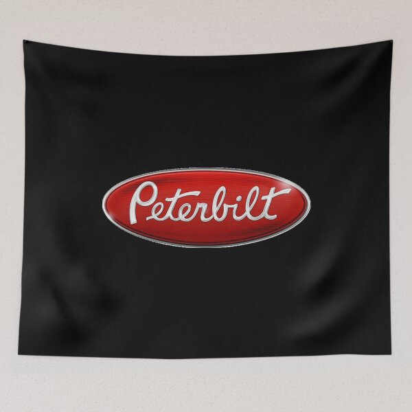Item preview, peterbilt truck logo emblem designed and sold by paulwena.