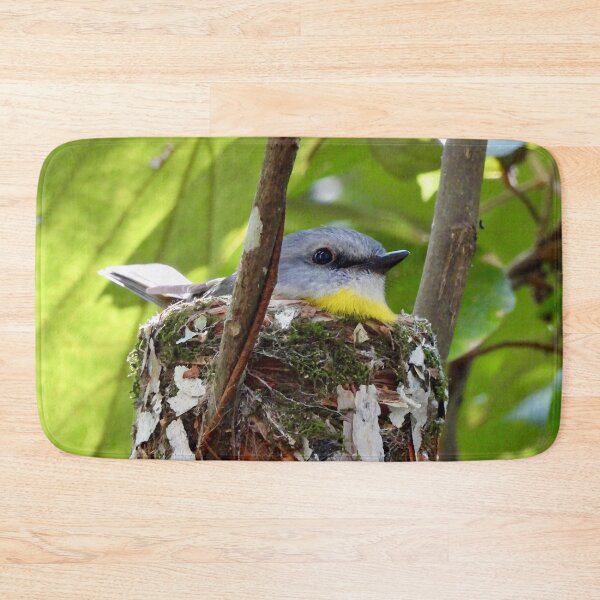 Item preview, Eastern Yellow robin at home. designed and sold by Mark Grimsley.