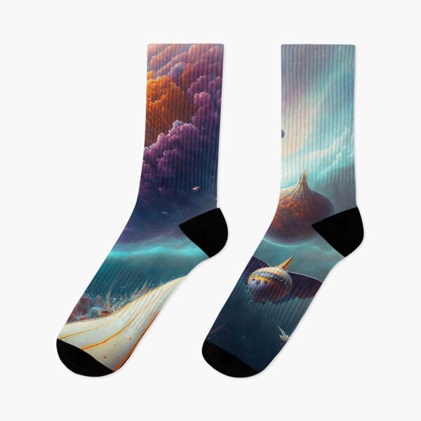 Item preview, Flying through the vast surrounding space designed and sold by M-Y-A-R-T-.