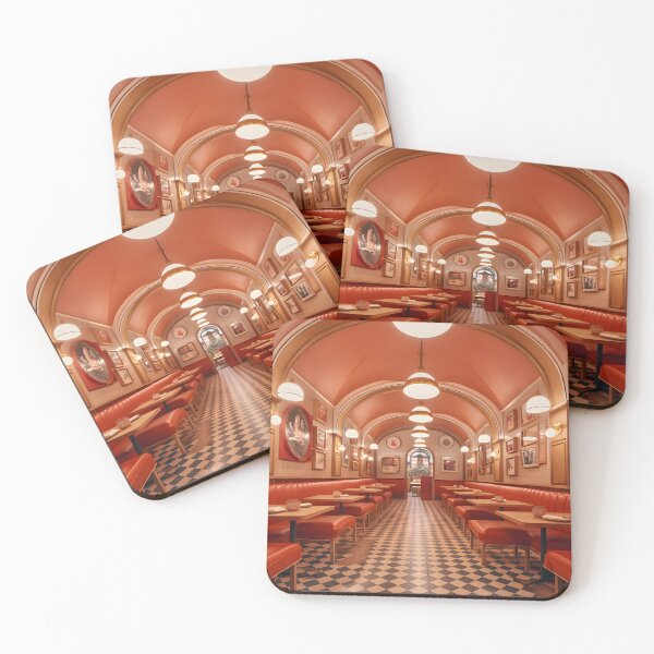 Item preview, Petit Dejeuner - Retro Parisian Brasserie - Old French Glamour Restaurants  designed and sold by PastelPalaceCo.