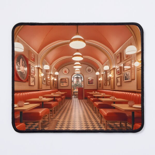 Item preview, Petit Dejeuner - Retro Parisian Brasserie - Old French Glamour Restaurants designed and sold by PastelPalaceCo.