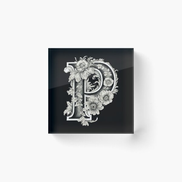 Item preview, Decorative Capital P designed and sold by TPhanDesign.