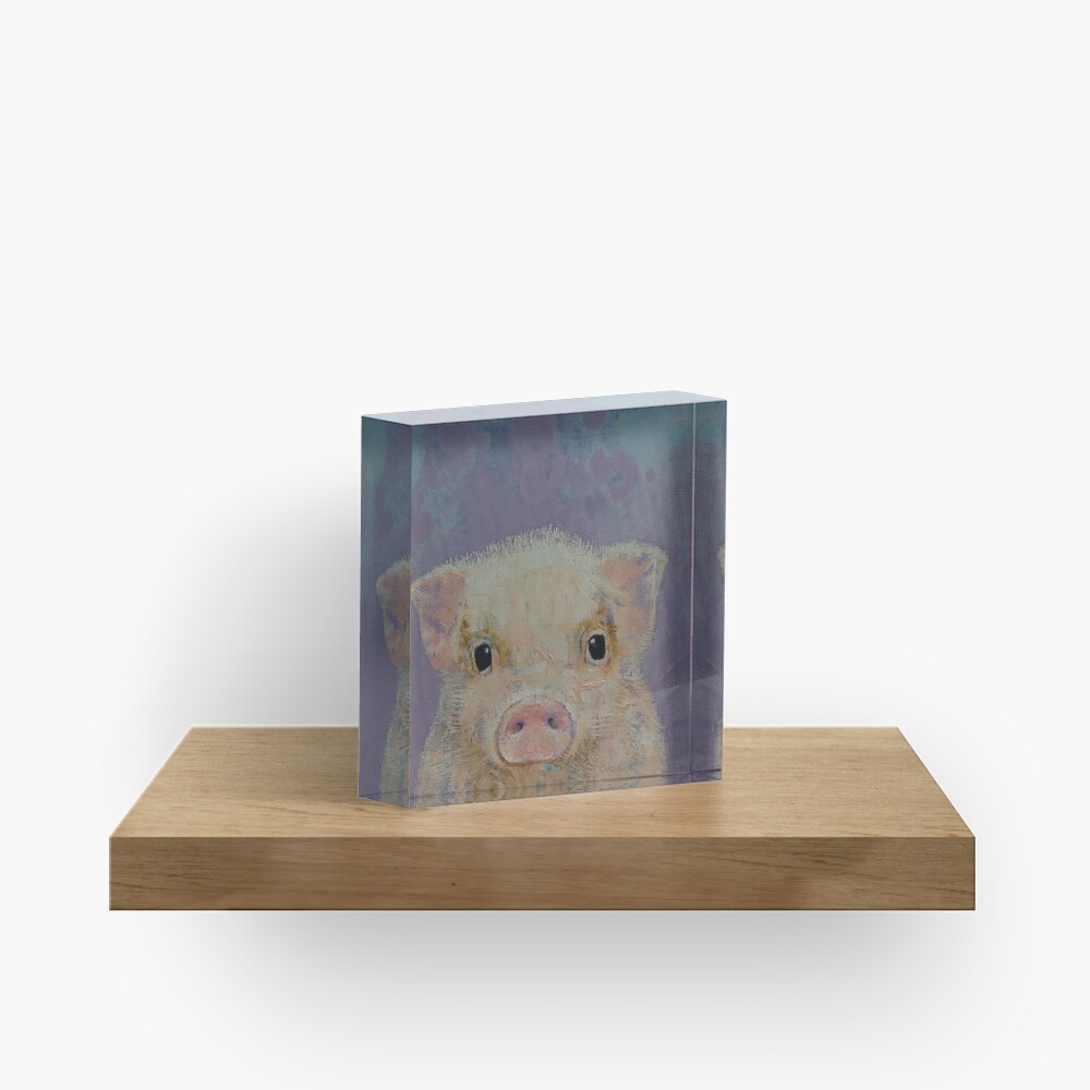 Piglet Acrylic Block
