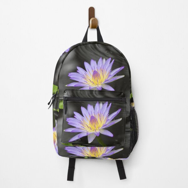 Item preview, Purple Lilly flower and water ripple designed and sold by Mark Grimsley.