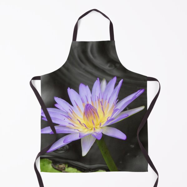 Item preview, Purple Lilly flower and water ripple designed and sold by Mark Grimsley.