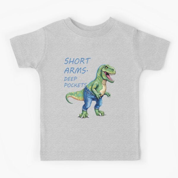 Short Arms And Deep Pockets Fun TRex Illustration  Photographic