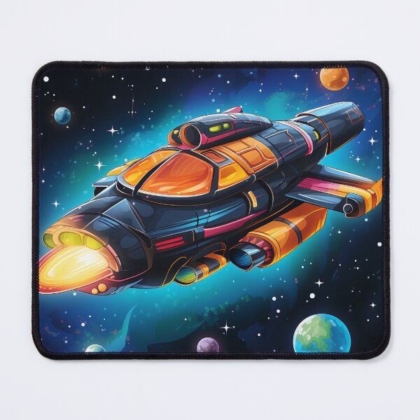 Item preview, Cartoon Futuristic Spaceship designed and sold by martinhect0r.