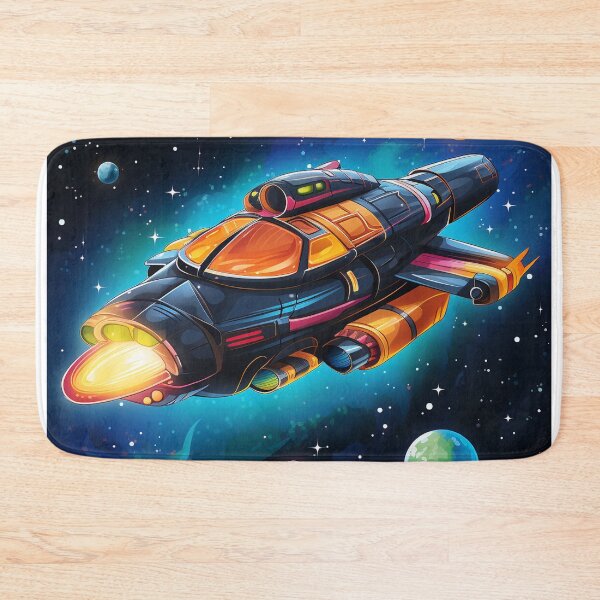 Item preview, Cartoon Futuristic Spaceship designed and sold by martinhect0r.