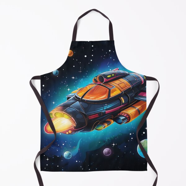 Item preview, Cartoon Futuristic Spaceship designed and sold by martinhect0r.