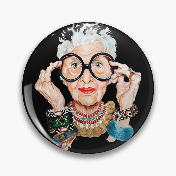 Item preview, Iris Apfel     	 designed and sold by nipunifekniy.