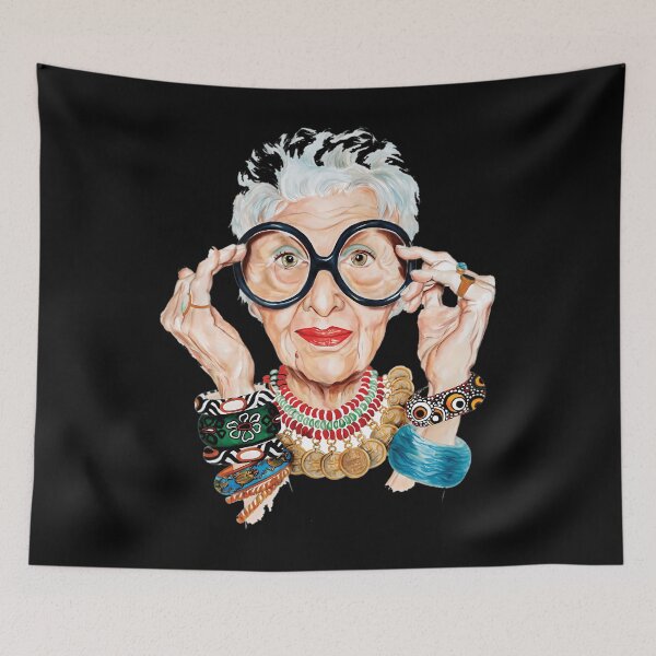 Item preview, Iris Apfel     	 designed and sold by nipunifekniy.