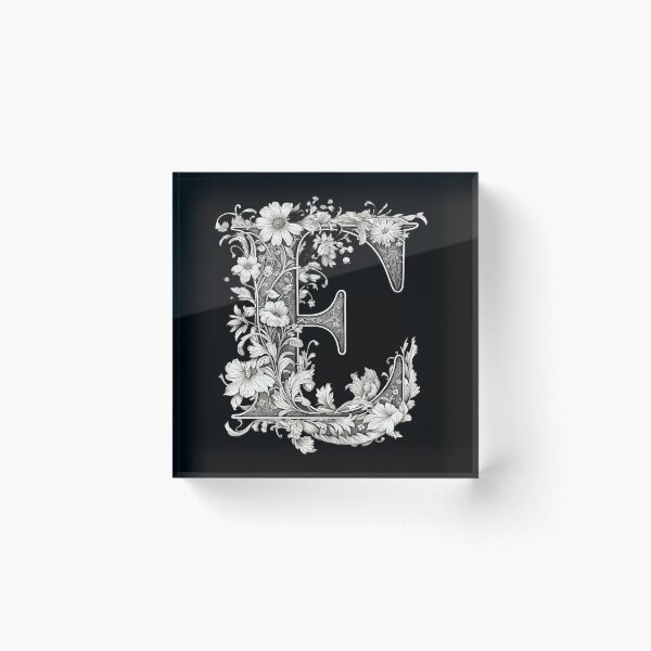 Item preview, Decorative Capital E designed and sold by TPhanDesign.