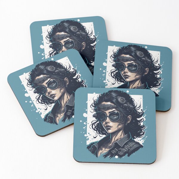 Item preview, Steampunk Pilot Woman Portrait designed and sold by SoccaTamam.
