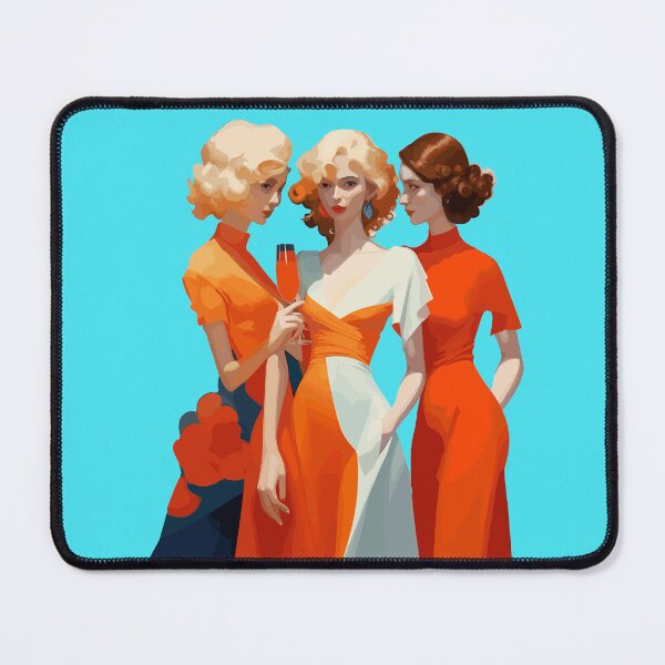 Item preview, Three art deco women designed and sold by CatCoconut-Art.