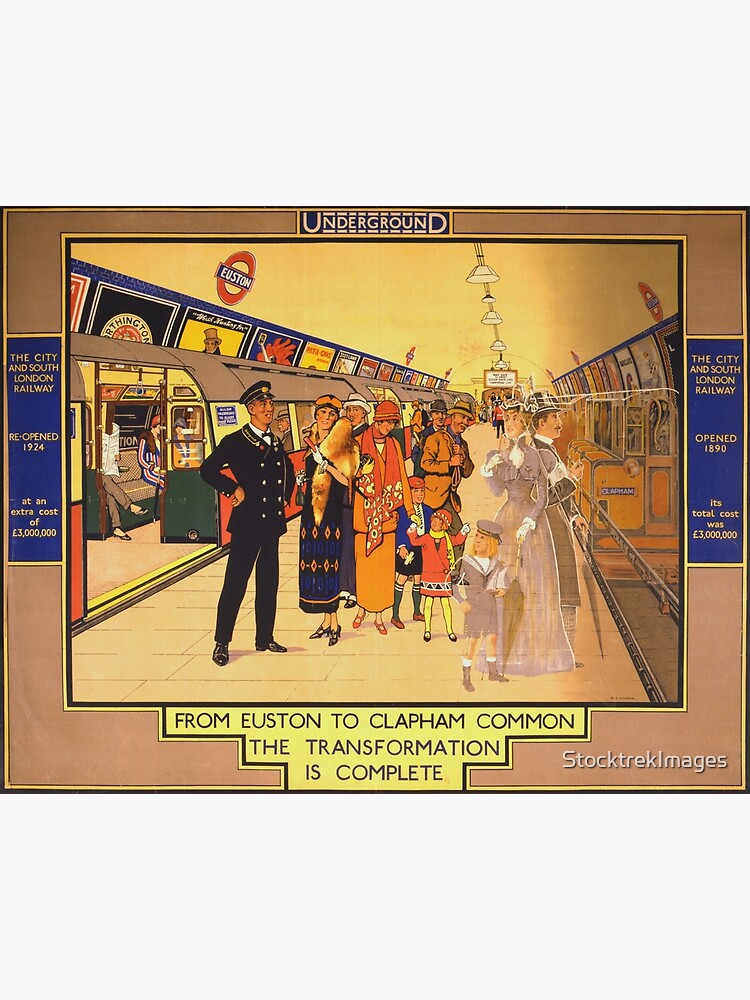 STK502200A-Vintage poster for London Underground subway