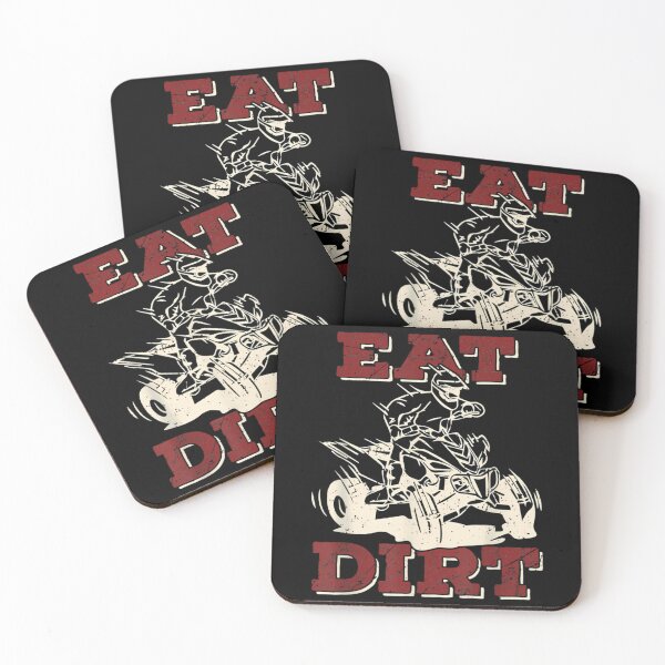 Item preview, Eat Dirt Quad Biker Gift ATV Four Wheeler Quad Bike Lover designed and sold by ZHXFashionista.