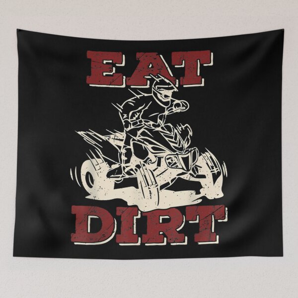 Item preview, Eat Dirt Quad Biker Gift ATV Four Wheeler Quad Bike Lover designed and sold by ZHXFashionista.